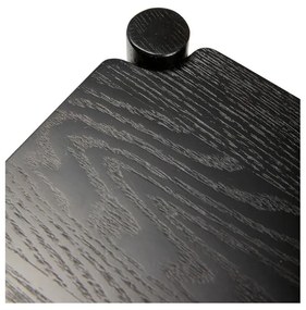 Barek na kółkach z litego drewna dębowego 40x40 cm Norm – Hübsch