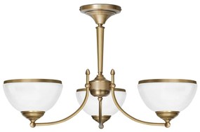 Lampa klasyczna z trzema kloszami YR-S3AK