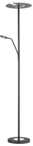 Czarna lampa stojąca LED ze ściemniaczem (wysokość 180 cm) Dent – Fischer &amp; Honsel