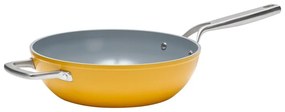 Patelnia z pokrywką/z powłoką ceramiczną wok ø 28 cm Meda 3.0 – FABINI
