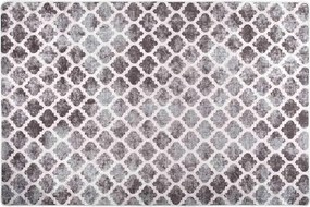 Biało-szary nowoczesny dywan 80x150 W4-H72
