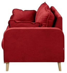 Czerwona sofa 193 cm Beata – Ropez
