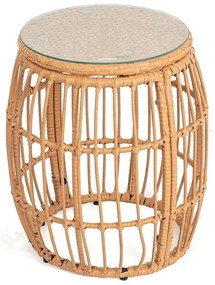 Okrągły stolik ogrodowy ze sztucznego rattanu ø 47 cm Vistdal – Bonami Essentials