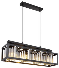 Globo 15697-4H - Lampa wisząca MATHILDE 4xE27/40W/230V na lince