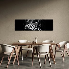 Obraz - Rysunek w stylu Banksy (170x50 cm)