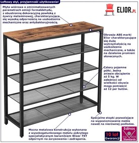 Industrialna szafka na buty do korytarza K0-E69