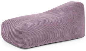 Fioletowy sztruksowy worek do siedzenia Snug 130 – SLOWDOWN