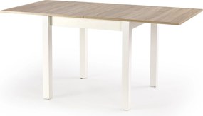 Rozkładany stół Gracjan z białymi nogami
