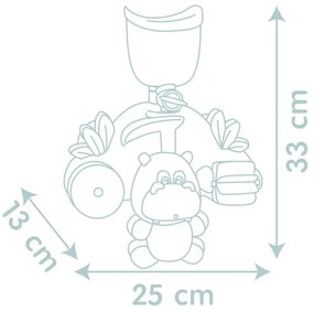 Smoby little zabawka motoryczna dla dzieci hipopotam do kąpieli