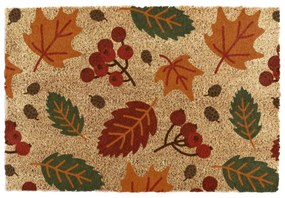 Wycieraczka z włókna kokosowego 40x60 cm Autumn Leaves – Artsy Doormats