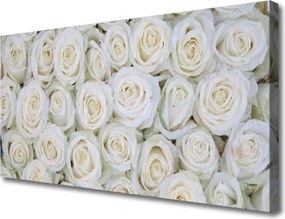 Obraz na płótnie Bukiet Herbacianych Róż