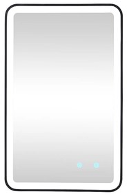 Lustro łazienkowe prostokątne podświetlane anti-fog - 50x80 cm LIMORICO