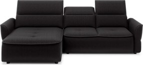 Narożnik MURILLO S Mini z elektryczną regulacją siedziska Lewostronny w tkaninie VOGUE 17 WERSAL