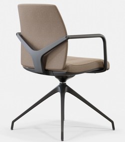 Nowoczesne krzesło konferencyjne Skill Soft S60 tapicerowane