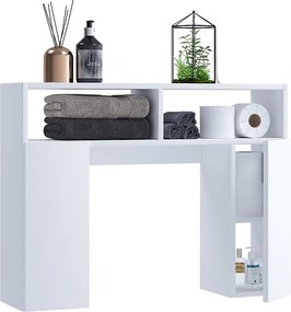 Półka ścienna Superbuilding WC Regał łazienkowy Tinoli S