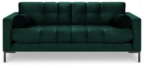 Ciemnozielona aksamitna sofa Cosmopolitan Design Bali