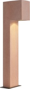 Nowoczesna lampa zewnętrzna stojąca terakota 65 cm IP44 - Pompei