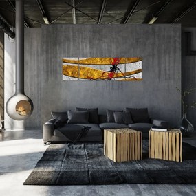Abstrakcyjny obraz (170x50 cm)