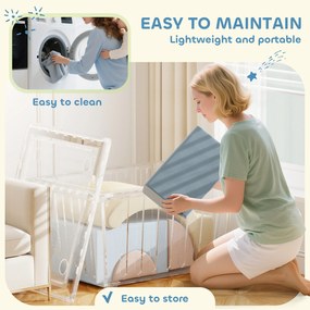 AIYAPLAY Zestaw 5 Piankowych Klocków do Wspinania, z Pokryciem z Cordu, Lekkie, do Budowania, Raczkowania, Wspinania, Kolorowe