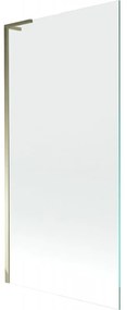Mexen Next L parawan nawannowy 1-skrzydłowy 90 x 150 cm, transparent, złoty - 895-090-000-03-00-50