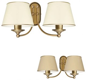 Klasyczny kinkiet mosiężny YA-K2A