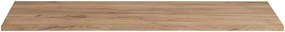 Prostokątny blat łazienkowy Dąb 120 cmS9-N85
