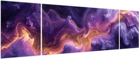 Obraz - Fioletowa Mgławica (170x50 cm)