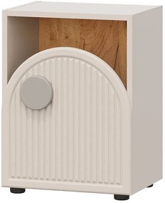 Kaszmirowa szafka modułowa ryflowana dla dzieci Z9-R69