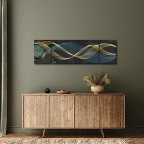 Obraz - Abstrakcja (170x50 cm)