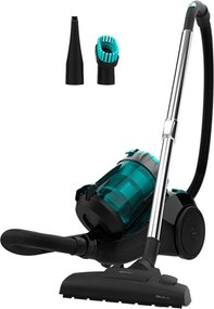 Odkurzacz Cecotec Conga Rockstar Multicyclonic 800W Bezworkowy 2,5L Czarny/Turkusowy Cichy