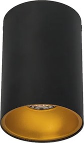 Reflektor czarny ze złotem - Deep