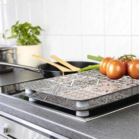 Zestaw 2 szklanych płyt ochronnych na kuchenkę Wenko Universal Tile