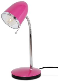 Różowa dziewczęca lampka biurkowa - S272-Adonir