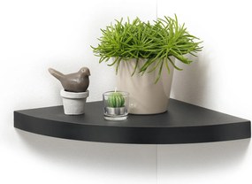 Półka narożna wisząca z MDF