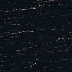 Mexen Flamingo Black gres szkliwiony rekt. G1, płytka podłogowo-ścienna 120 x 60 cm, wysoki połysk - TL215-120-060-00
