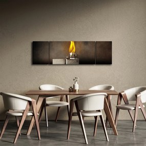Obraz zapalniczki (170x50 cm)