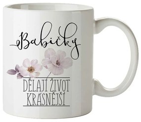 Bohemia Gifts Kubek ceramiczny - Dla babci, 350 ml