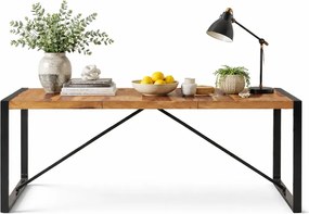 Industrialny stół z sheesham 100x200 Z2-T04