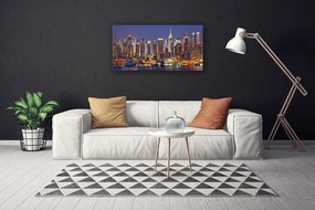 Obraz canvas Panorama Nowoczesnej Metropolii