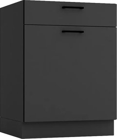 Szafka kuchenna z szufladą 60 cm grafit G1-K45