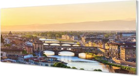 Panel Szklany Poranna Panorama Włoch