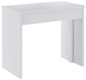 Stół konsola rozkładany dla 12 osób - 6 przystawek - Biały - ONEGA