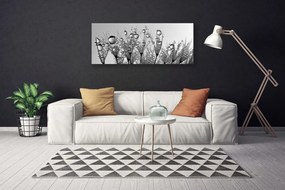 Obraz canvas na ścianę Botaniczna Forma Abstrakcyjna