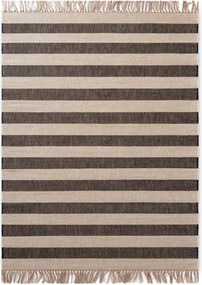 Czarny/kremowy dywan z juty dwustronny/tkany ręcznie 200x300 cm Playa – Hanse Home