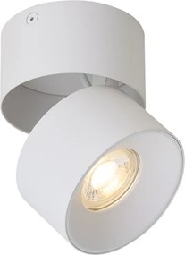 Nowoczesny reflektor natynkowy biały GU10 50mm uchylny - Echo