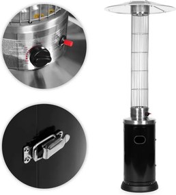 Ogrzewacz gazowy na taras - parasol gazowy HMXD-E, 9 kW