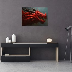 Obraz - Smok (70x50 cm)