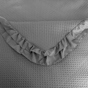 Narzuta na łóżko MONTEGO, ciemnoszara Rozmiar: 170 x 210 cm