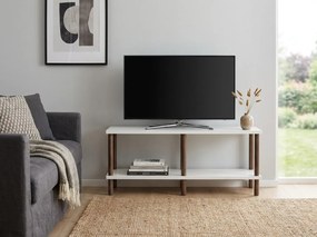 Szafka RTV SOLE 90 cm, biała
