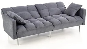 Sofa ROBERTO ciemno szara rozkładana HALMAR